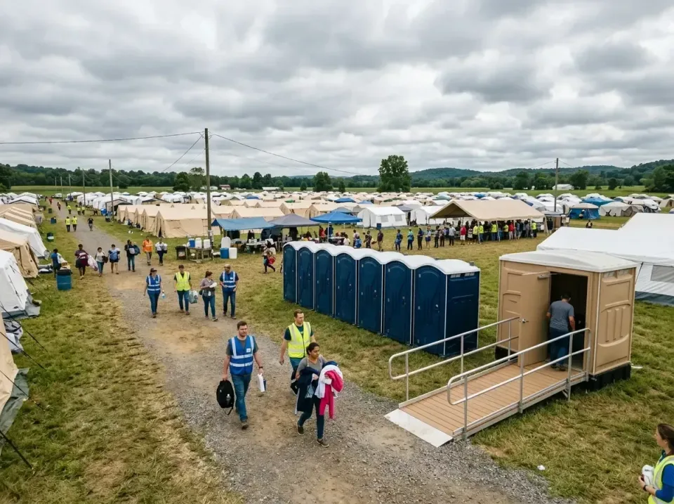 disaster-relief-camp-restrooms-010 — frequently asked questions, Dumpster & Portable Bathrooms Rental in Waterloo, WI